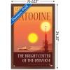 imageTrends International Star Wars Tatooine  The Bright Center by Russell Walks Wall Poster 34L x 224W Premium Unframed VersionMahogany Framed Version