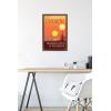 imageTrends International Star Wars Tatooine  The Bright Center by Russell Walks Wall Poster 34L x 224W Premium Unframed VersionMahogany Framed Version