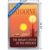 imageTrends International Star Wars Tatooine  The Bright Center by Russell Walks Wall Poster 34L x 224W Premium Unframed VersionSilver Framed Version