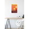 imageTrends International Star Wars Tatooine  The Bright Center by Russell Walks Wall Poster 34L x 224W Premium Unframed VersionWhite Framed Version