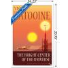 imageTrends International Star Wars Tatooine  The Bright Center by Russell Walks Wall Poster 34L x 224W Premium Unframed VersionWhite Framed Version