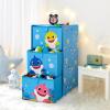 imageIdea Nuova Star Wars The Mandalorian Featuring Grogu 3 Drawer Soft Storage Unit with Poly Canvas FrameBaby Shark