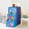 imageIdea Nuova Star Wars The Mandalorian Featuring Grogu 3 Drawer Soft Storage Unit with Poly Canvas FrameBlues Clues