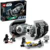 imageLEGO Star Wars TIE Bomber Model Building Kit Star Wars Toy Starfighter with Gonk Droid Figure Darth Vader Minifigure and Lightsaber Collectible Star Wars Gift for 9 Year Olds 75347