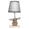 imageLambs ampamp Ivy Star Wars The ChildBaby Yoda Nursery Lamp with Shade and Bulb