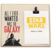 imageOpen Road Brands Disney Star Wars Darth Vader Wood Photo Clip Frame for 5x7 Picture  All I Ever Wanted Was the Galaxy