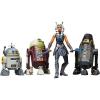 imageSTAR WARS The Vintage Collection Escape from Order 66 The Clone Wars Ahsoka Tano ampamp Droids 375 Inch Collectible Action Figure 4Pack Amazon Exclusive