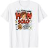 imageStar Wars  Han Solo Doodles TShirtWhite