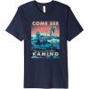 imageStar Wars Come See Kamino Poster Premium TShirtNavy Blue
