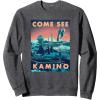 imageStar Wars Come See Kamino Poster SweatshirtDark Heather Grey