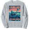 imageStar Wars Come See Kamino Poster SweatshirtHeather Grey