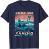 imageStar Wars Come See Kamino Poster TShirtNavy Blue