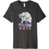 imageStar Wars Hoth ATAT Fill Premium TShirtDark Heather Grey