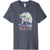 imageStar Wars Hoth ATAT Fill Premium TShirtHeather Blue