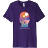 imageStar Wars Tatooine C3PO ampamp R2D2 Fill Premium TShirtPurple