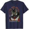 imageStar Wars The Bad Batch Season 2 Echo Experimental Unit 99 TShirtNavy Blue