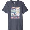 imageStar Wars Visit Hoth Poster Premium TShirtHeather Blue