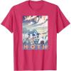 imageStar Wars Visit Hoth Poster TShirtRed Heather