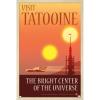 imageTrends International Star Wars Tatooine  The Bright Center by Russell Walks Wall Poster 34L x 224W Premium Unframed VersionBlonde Framed Version