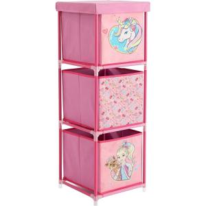imageIdea Nuova Star Wars Grogu aka The Child 3 Tier Fabric Storage Organizer with 3 Cubes and Removable LidJojo Siwa