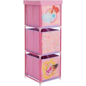 imageIdea Nuova Star Wars Grogu aka The Child 3 Tier Fabric Storage Organizer with 3 Cubes and Removable LidPrincess