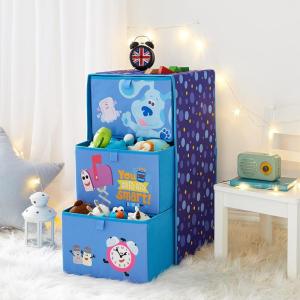 imageIdea Nuova Star Wars The Mandalorian Featuring Grogu 3 Drawer Soft Storage Unit with Poly Canvas FrameBlues Clues