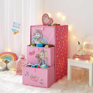 imageIdea Nuova Star Wars The Mandalorian Featuring Grogu 3 Drawer Soft Storage Unit with Poly Canvas FrameJojo Siwa