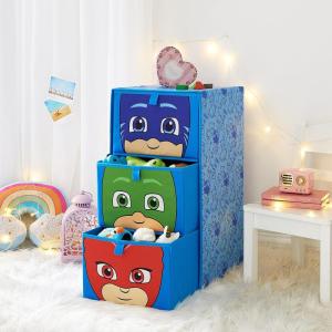 imageIdea Nuova Star Wars The Mandalorian Featuring Grogu 3 Drawer Soft Storage Unit with Poly Canvas FramePj Mask