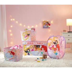 imageIdea Nuova Star Wars The Mandalorian Grogu aka The Child 4 Piece Storage Solution Set with Pop Up Hamper Collapsible Storage Trunk and 2 Nestable Storage BinsPrincess