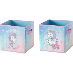 imageIdea Nuova Star Wars The Mandalorian Grogu aka The Child Collapsible Storage Cubes Set of 2 10quotx10quotJojo Siwa  Unicorn