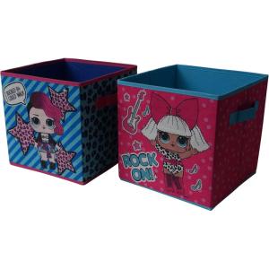 imageIdea Nuova Star Wars The Mandalorian Grogu aka The Child Collapsible Storage Cubes Set of 2 10quotx10quotLOL Surprise pinkblue