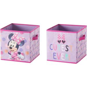 imageIdea Nuova Star Wars The Mandalorian Grogu aka The Child Collapsible Storage Cubes Set of 2 10quotx10quotMinnie Mouse  Pink