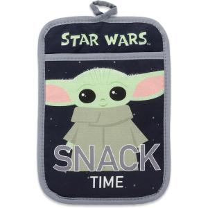 imageOpen Road Brands Disney Star Wars The Mandalorian Baby Yoda Hot Pad  Adorable Snack Time Baby Yoda Pot Holder for KitchenGreen