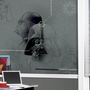 imageRoomMates JL1369M Star Wars The Force Awakens Ep VII Water Activated Removable Wall Mural 105 ft x 6 ftDarth Vader