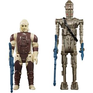 imageSTAR WARS Retro Collection Special Bounty Hunters 2Pack Dengar ampamp IG88 Toys 375InchScale The Empire Strikes Back Figures Amazon Exclusive