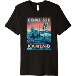 imageStar Wars Come See Kamino Poster Premium TShirtBlack