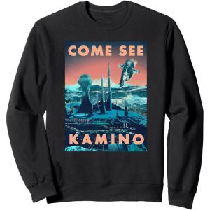 imageStar Wars Come See Kamino Poster SweatshirtBlack