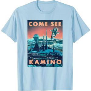 imageStar Wars Come See Kamino Poster TShirtBaby Blue