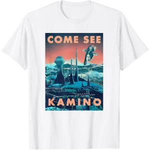 imageStar Wars Come See Kamino Poster TShirtWhite
