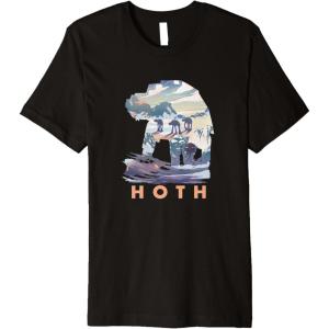 imageStar Wars Hoth ATAT Fill Premium TShirtBlack