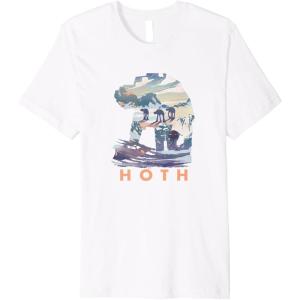 imageStar Wars Hoth ATAT Fill Premium TShirtWhite