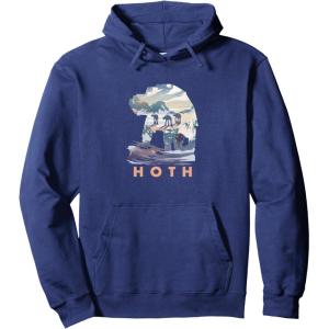 imageStar Wars Hoth ATAT Fill Pullover HoodieNavy Blue