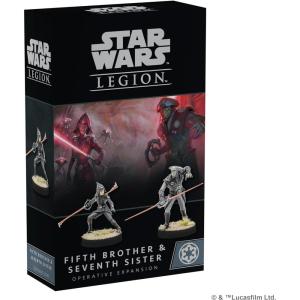 imageStar Wars Legion Fifth Brother and Seventh Sister Operative Expansion  Tabletop Miniatures Game Strategy Game for Kids and Adults Ages 14 2 Players 3 Hour Playtime Made by Atomic Mass Games