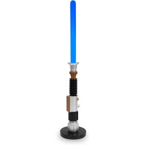 imageStar Wars OBIWan Kenobi Blue Lightsaber 24Inch Desktop LED Mood Light  Nightstand Table Lamp for Bedroom Desk Playroom  Home Decor Kids Room Essentials  Movie Gifts and Collectibles