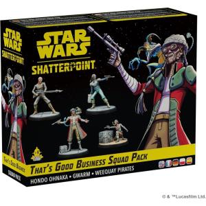 imageStar Wars Shatterpoint Thats Good Business Squad Pack  Tabletop Miniatures Game Strategy Game for Kids and Adults Ages 14 2 Players 90 Minute Playtime Made by Atomic Mass Games