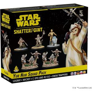 imageStar Wars Shatterpoint Yub Nub Squad Pack  Tabletop Miniatures Game Strategy Game for Kids and Adults Ages 14 2 Players 90 Minute Playtime Made