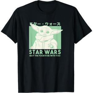imageStar Wars The Mandalorian May Fourth Child TShirtBlack