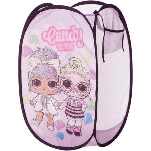 imageStar Wars The Mandalorian Pop Up Hamper Featuring The Child with Durable Carry Handles 24quot H x 23quot W X 2quot CMLol Surprise  Light Pink