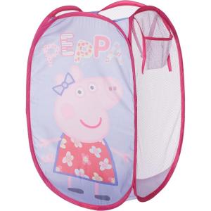 imageStar Wars The Mandalorian Pop Up Hamper Featuring The Child with Durable Carry Handles 24quot H x 23quot W X 2quot CMPeppa Pig  Light Purple