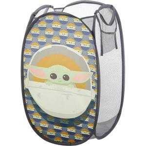 imageStar Wars The Mandalorian Pop Up Hamper Featuring The Child with Durable Carry Handles 24quot H x 23quot W X 2quot CMThe Mandalorian